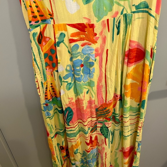 Jam’s World Yellow Midi Dress Size Medium GUC M0498 - Picture 12 of 12